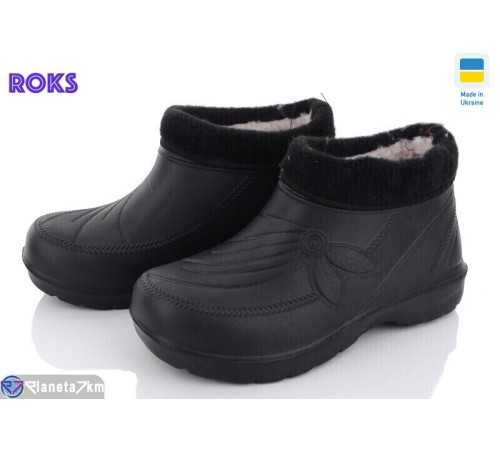Калоші жіночі на зиму (8 пар р.38-41) чорний  "Roks" Калоші жіночі на зиму (8 пар р.38-41) чорний  "Roks"