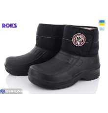 Чоловічі чоботи з піни на зиму (8 пар р.41-45) чорний  "Roks"