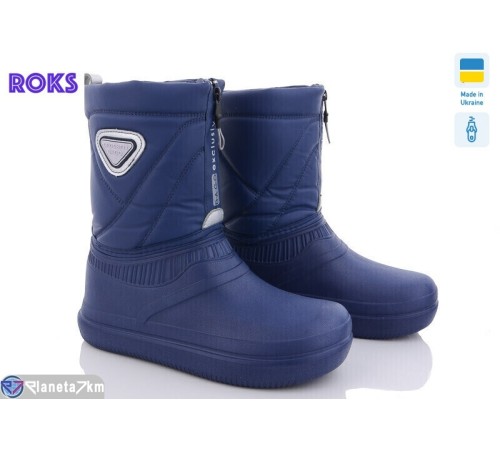 Жіночі чоботи з піни на весну/осінь (8 пар р.37-41) синій  "Roks"