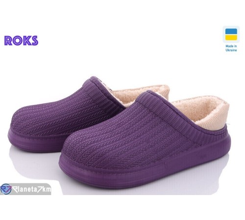 Калоші жіночі на весну/осінь (8 пар р.37-41) фіолетовий  "Roks"