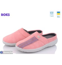Тапки жіночі на весну/осінь (8 пар р.37-41) рожевий  "Roks"