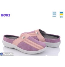 Тапки жіночі на весну/осінь (8 пар р.37-41) фіолетовий  "Roks"