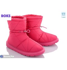 Дутики жіночі на зиму (12 пар р.36-41) рожевий  "Roks"