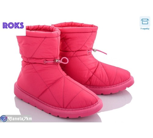 Дутики жіночі на зиму (12 пар р.36-41) рожевий  "Roks"