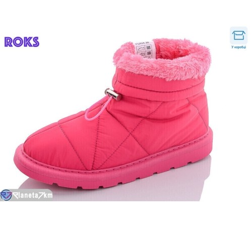 Дутики жіночі на зиму (12 пар р.36-41) рожевий  "Roks"