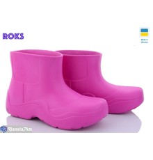 Чоботи жіночі на весну/осінь (8 пар р.37-41) рожевий  "Roks"