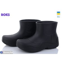 Чоботи жіночі на весну/осінь (8 пар р.37-41) чорний  "Roks"