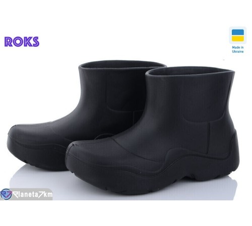 Чоботи жіночі на весну/осінь (8 пар р.37-41) чорний  "Roks" Чоботи жіночі на весну/осінь (8 пар р.37-41) чорний  "Roks"