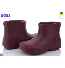Чоботи жіночі на весну/осінь (8 пар р.37-41) бордовий  "Roks"