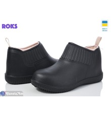 Калоші жіночі на весну/осінь (8 пар р.37-41) чорний  "Roks"
