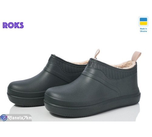 Калоші жіночі на весну/осінь (8 пар р.37-41) зелений  "Roks"