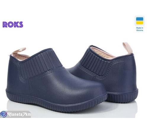 Калоші жіночі на весну/осінь (8 пар р.37-41) синій  "Roks"