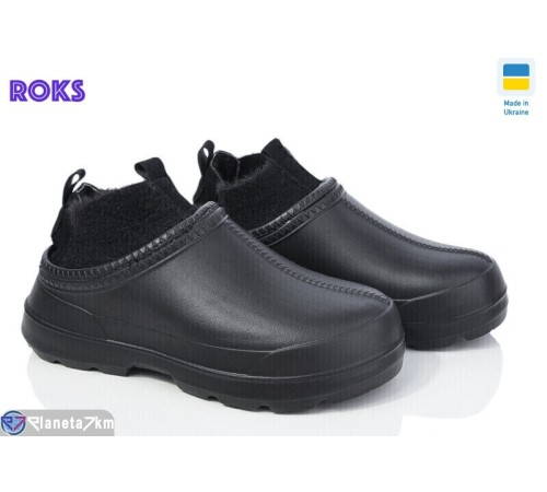 Калоші жіночі на весну/осінь (8 пар р.37-41) чорний  "Roks"