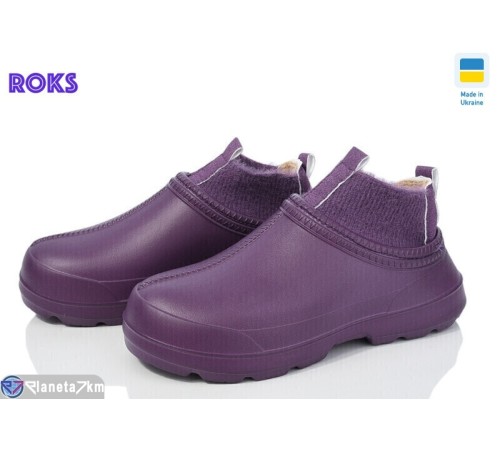 Калоші жіночі на весну/осінь (8 пар р.37-41) фіолетовий  "Roks"