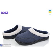 Тапки жіночі на весну/осінь (8 пар р.37-41) синій  "Roks"
