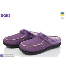 Тапки жіночі на весну/осінь (8 пар р.37-41) фіолетовий  "Roks"
