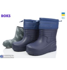 Жіночі чоботи з піни на весну/осінь (8 пар р.37-41) синій  "Roks"