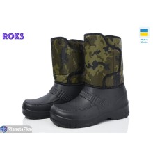 Чоловічі чоботи з піни на зиму (8 пар р.41-44) чорний  "Roks"