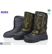 Жіночі чоботи з піни на зиму (8 пар р.36-40) чорний  "Roks"