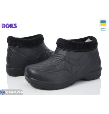 Калоші жіночі на зиму (8 пар р.38-41) чорний  "Roks"