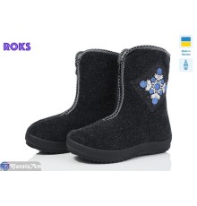 Чоботи жіночі на зиму (6 пар р.37-41) сірий  "Roks"