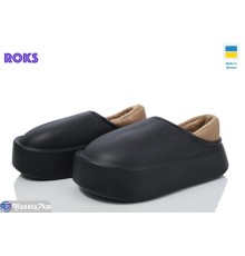 Тапки жіночі на весну/осінь (8 пар р.36-41) чорний  "Roks"