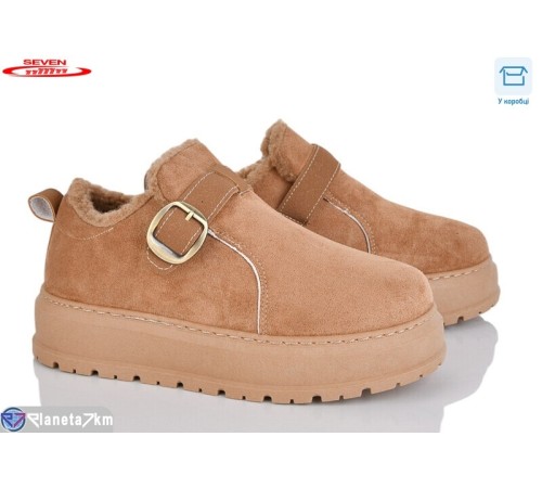 Уггі жіночі на зиму (8 пар р.36-41) camel  "Seven"