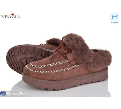Уггі жіночі на зиму (8 пар р.36-41) коричневий  "Veagia-ADA"