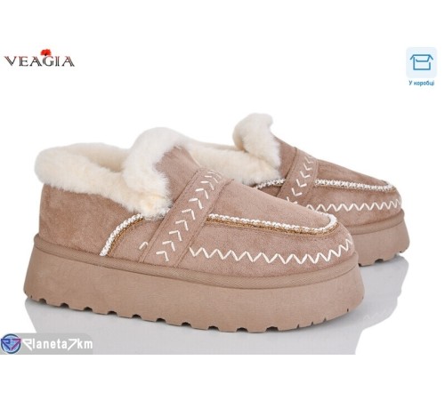 Уггі жіночі на зиму (8 пар р.36-41) коричневий  "Veagia-ADA"