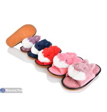 Тапки жіночі на весну/осінь (6 пар р.36-41) мікс  "Ladmir"