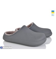 Жіночі сабо на зиму (6 пар р.36-41) сірий  "Ladmir"