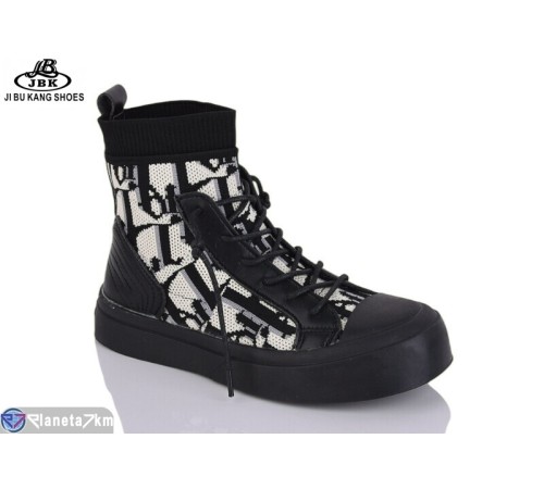 Черевики дитячі на весну/осінь (6 пар р.31-36) чорний  "Jibukang"