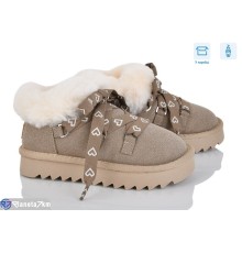 Дитячі Уггі на зиму (8 пар р.32-37) коричневий  "Kamila"