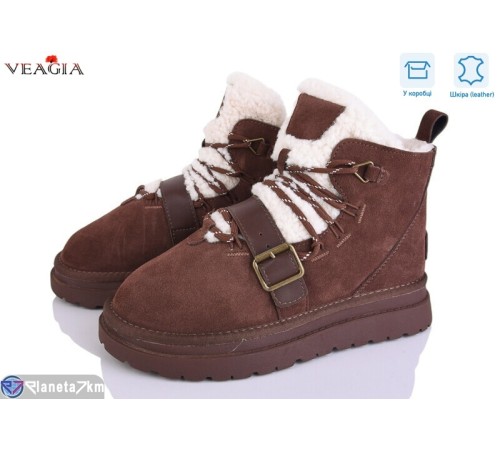 Уггі жіночі на зиму (8 пар р.36-41) коричневий  "Veagia-ADA"