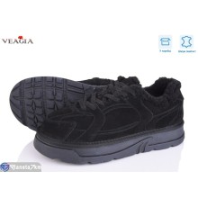 Кросівки жіночі на зиму (8 пар р.36-41) чорний  "Veagia-ADA"