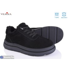 Кросівки жіночі на зиму (8 пар р.36-41) чорний  "Veagia-ADA"