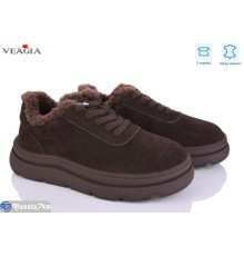 Кросівки жіночі на зиму (8 пар р.36-41) коричневий  "Veagia-ADA"