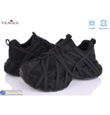 Кросівки жіночі на весну/осінь (6 пар р.37-42) чорний  "Veagia-ADA"