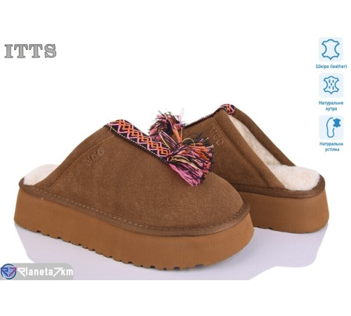 Уггі жіночі на зиму (6 пар р.36-40) коричневий  "LOTOS"