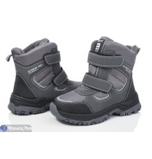 Черевики дитячі на зиму (8 пар р.32-37) сірий  "Laifakids"