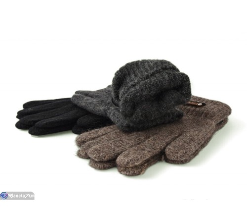 Рукавички дитячі на зиму (12 шт. р.сетка One size) мікс  "KaPira"
