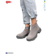Черевики жіночі на весну/осінь (6 пар р.36-40) сірий  "ARTO"