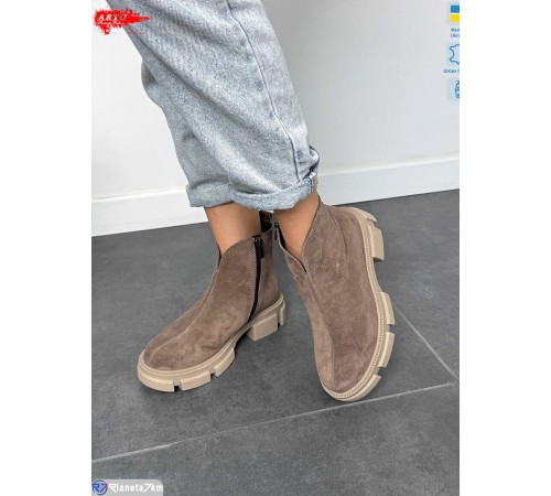 Черевики жіночі на весну/осінь (6 пар р.36-40) коричневий  "ARTO"