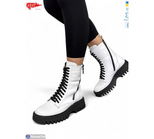 Черевики жіночі на весну/осінь (6 пар р.36-40) білий  "ARTO"