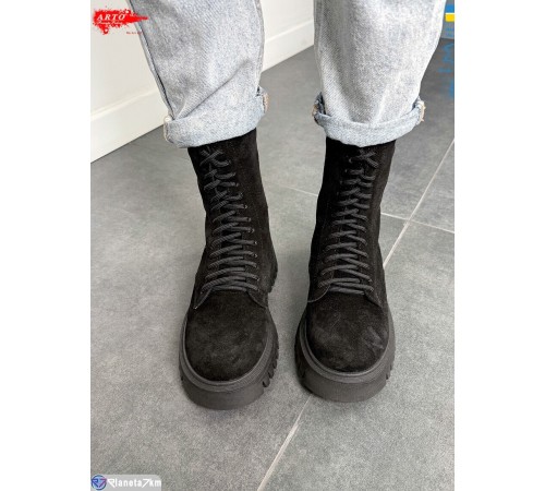Черевики жіночі на весну/осінь (6 пар р.36-40) чорний  "ARTO"