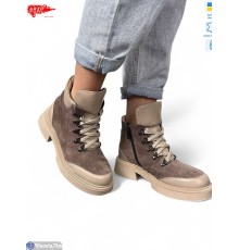 Черевики жіночі на весну/осінь (6 пар р.36-40) коричневий  "ARTO"