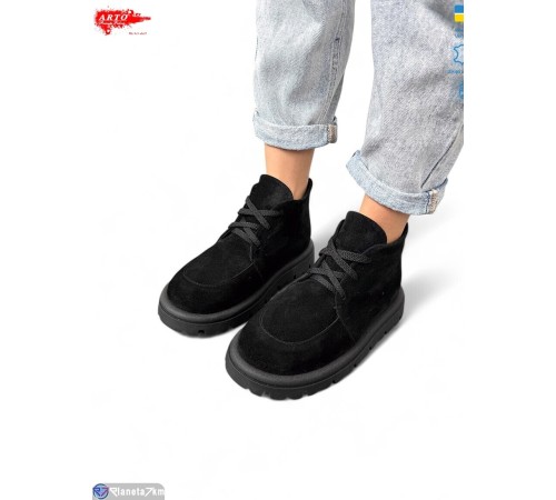 Черевики жіночі на весну/осінь (8 пар р.36-41) чорний  "ARTO"