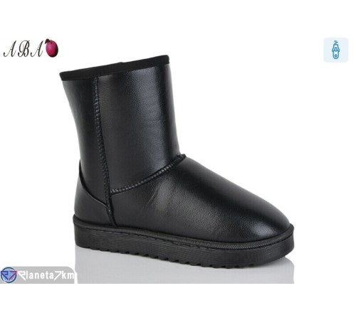 Уггі жіночі на зиму (8 пар р.37-42) чорний  "Aba"