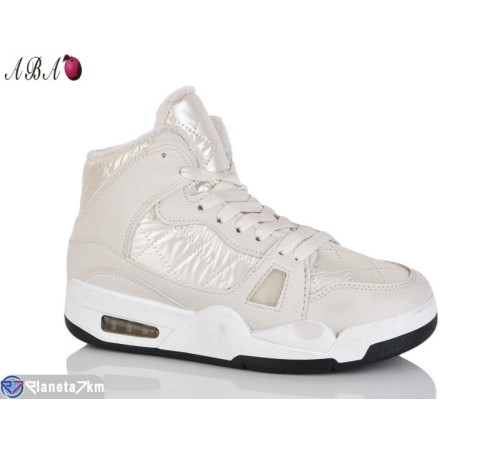 Кросівки жіночі на зиму (8 пар р.36-41) бежевий  "Aba"