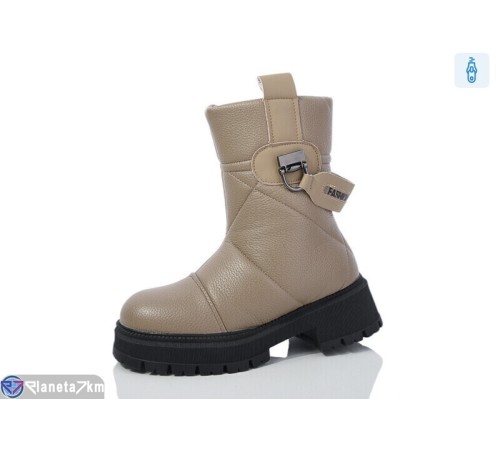 Черевики дитячі на зиму (8 пар р.32-37) коричневий  "Laifakids"